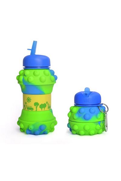 PERİBOİA Periboia Pop-It Detailed Accordion Water Bottle