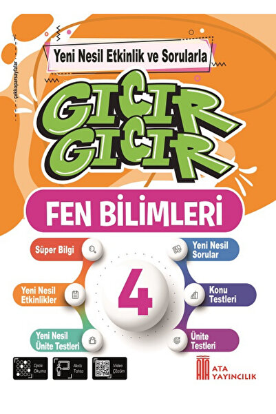 Ata Yayıncılık 4. Sınıf Gıcır Gıcır Fen Bilimleri