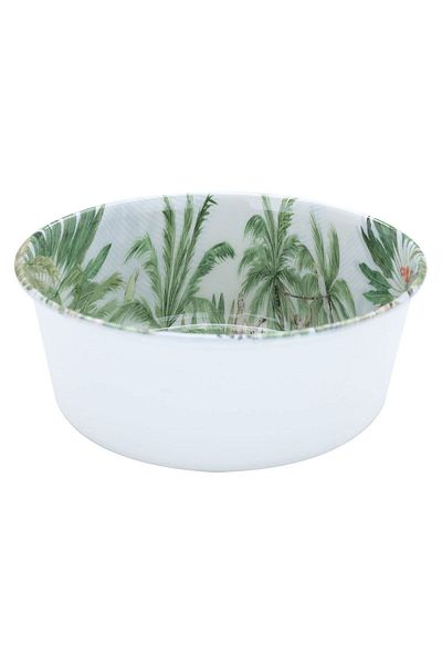Alsaif Gallery Al Saif Gallery plastic serving plate, 15 x 6 cm - white