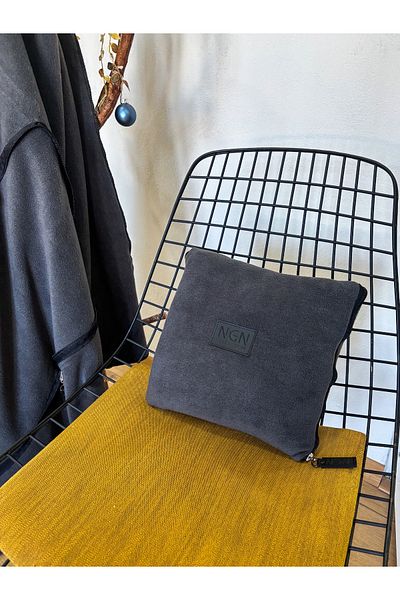 ngn collection Premium Soft Foldable Pillow and Blanket - Optional Use for Travel, Car and Airplane