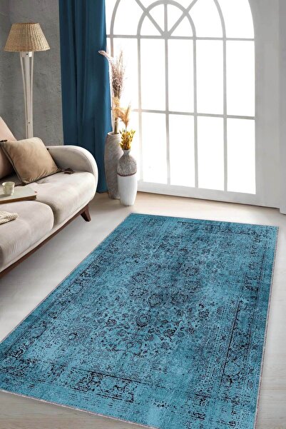 Viva Weaver's Kaymaz Tabanlı Makinede Yıkanabilir Halı Kr030