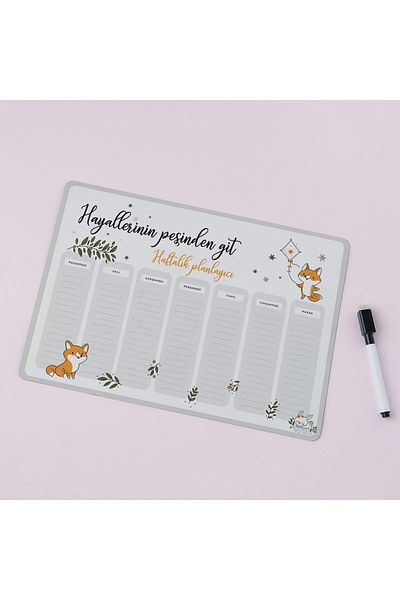 STOREMAX Lvnshop Follow Your Dreams Mottolu Magnet Planner Lv 224120