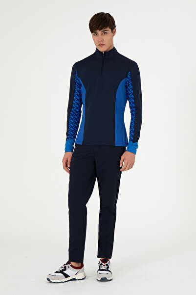 U.S. Polo Assn. Erkek Lacivert Kanvas Pantolon 50291170-VR033