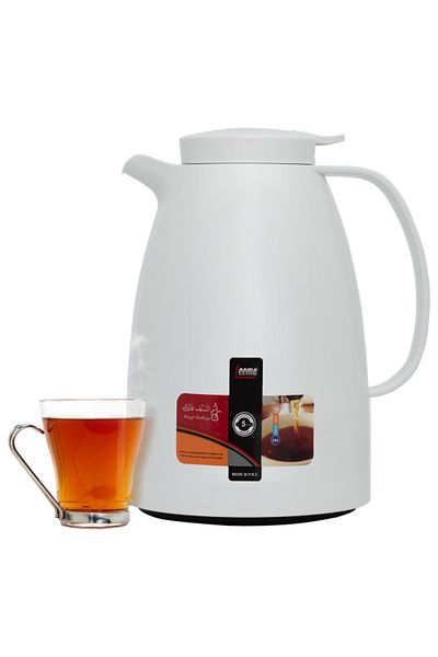 Alsaif Gallery Lima Al Saif Gallery Thermos, 2 Liter, Squeeze - White