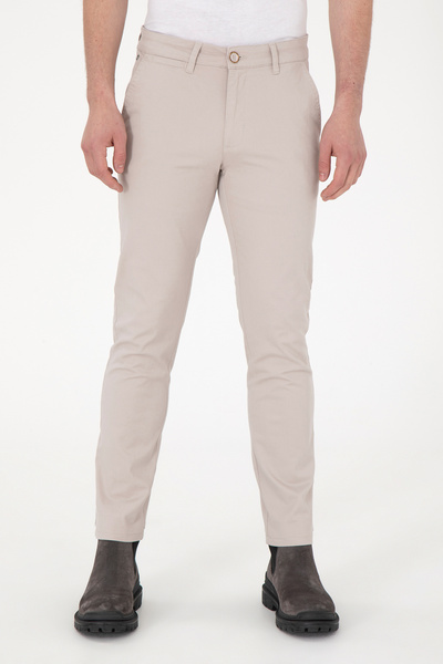 U.S. Polo Assn. Erkek Taş Kanvas Pantolon 50291162-VR049