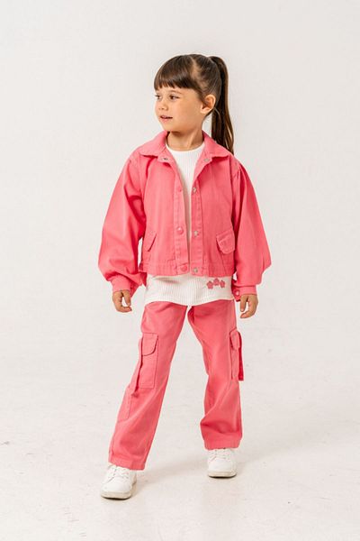 HAUSEkids 6-9 Years Old Sa Calobra Girl's 3-Piece Set - Fuchsia