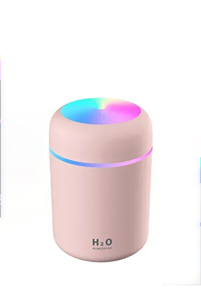 MUKKO HOME Nemlendirici ışıklı  USB Mini Araba Hava Temizleme Cihazı Ev Küçük...