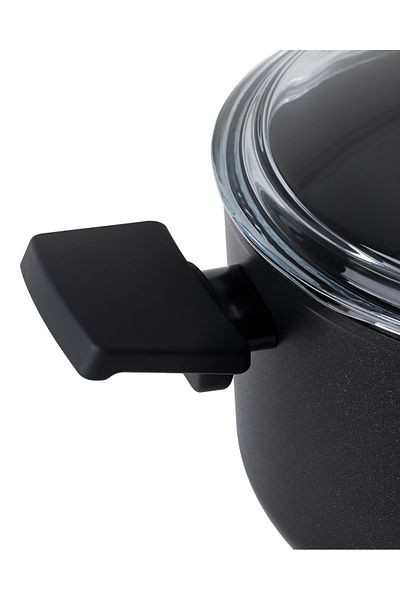 Madame Coco Titanium Professional Deep Pot - Black - 18 cm