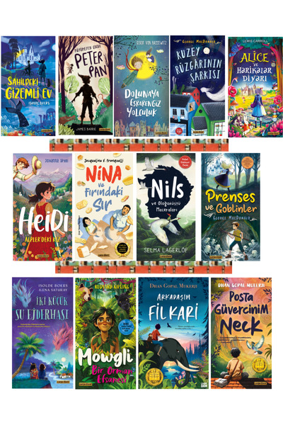 Carpe Diem Kitapları 4.5.6. Sınıf için efsane klasikler Romanlar- Nina ve Fır...