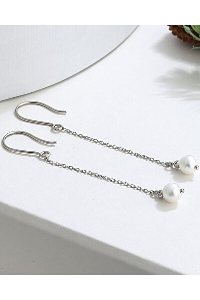 MEKS PRIVE Gümüş İnci Küpe