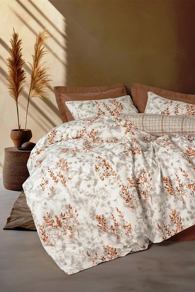 Cotton Box Комплект завивка Lamina Cinnamon Double - 100% памук Ranforce 57 тел