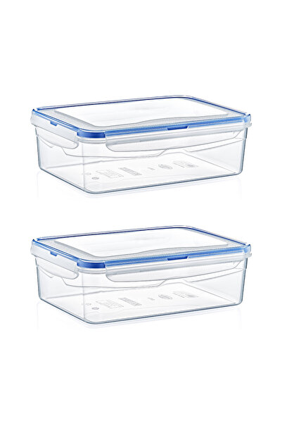 Tuppee Rectangular Leak Proof Storage Container 1.4 L (2 Pieces)
