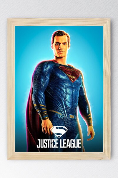 Saturn Ζωγραφική με πλαίσιο Justice League Superman - Ζωγραφική με αφίσα της ...