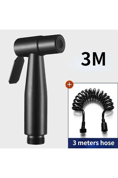 OEM New Imported Black Bathroom Bidet Pressure Sprayer Bidet Faucet Toilet Seat Hose