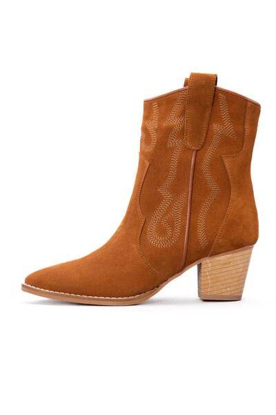 Gusse Almıra Women's Genuine Suede Leather Boots K711
