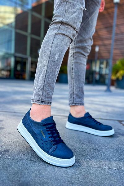 Chekich Kömen Ch043 Cbt Cowien Ανδρικά παπούτσια Navy Blue