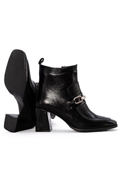 Gusse Madison Women's Genuine Patent Leather Boots K740