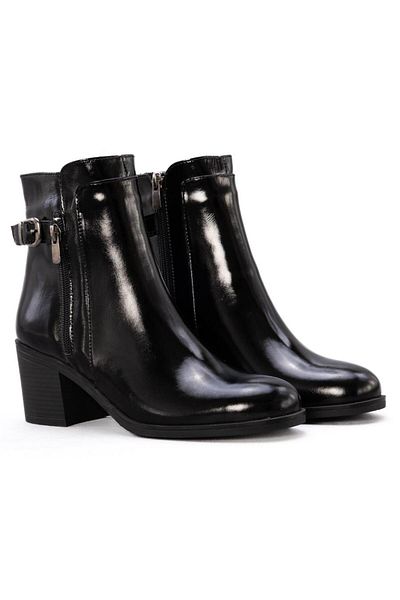 Gusse Antonin Women's Genuine Patent Leather Boots 302-3