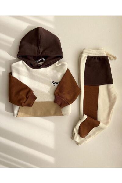 SELIM KİDS NEW YORK PIECE HOODED SET