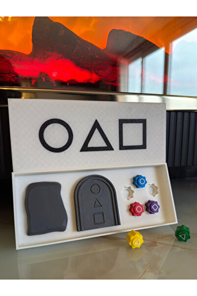 Genel Markalar Squid Game Oyun Seti Gonggi Beştaş (5 taş) ve Taş Oyunu Seti