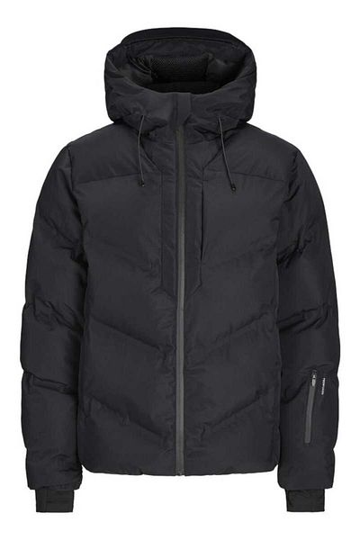 Jack & Jones Men's Wind Resistant Hooded Puffer Coat - Slay