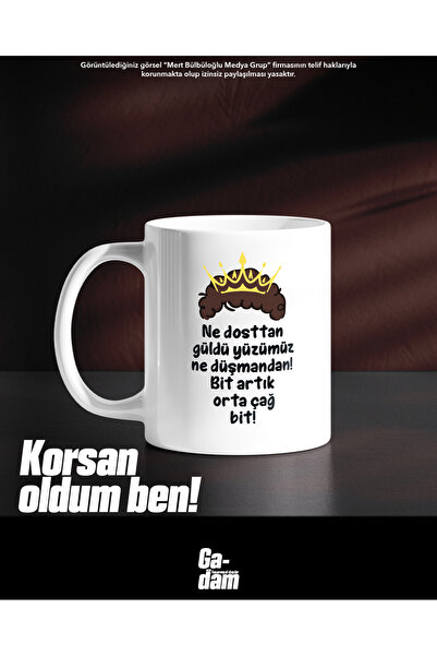 Gadam "Bit Artık Orta Çağ" Kişiye Özel Kupa Bardak Prens Dizisi