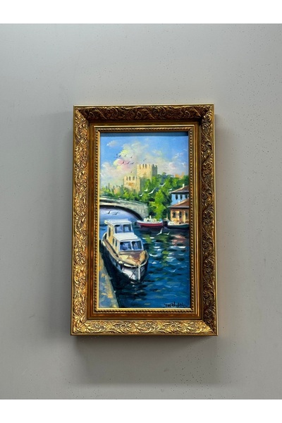 Asmin Sanat Evi ORİJİNAL YAĞLI BOYA 30 X 50