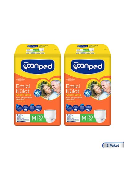 Canped Absorbent Panties Medium Size Medium 60 Pieces