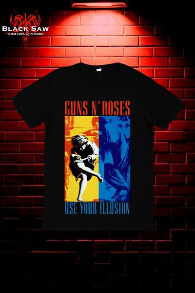 Valens Μπλουζάκι Guns'N Roses Hard Rock Heavy Metal