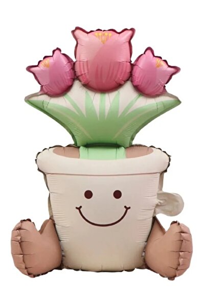 Bkmc SMIJAJUĆE LICE SLATKI KAKTUS BALON OD FOLIJE