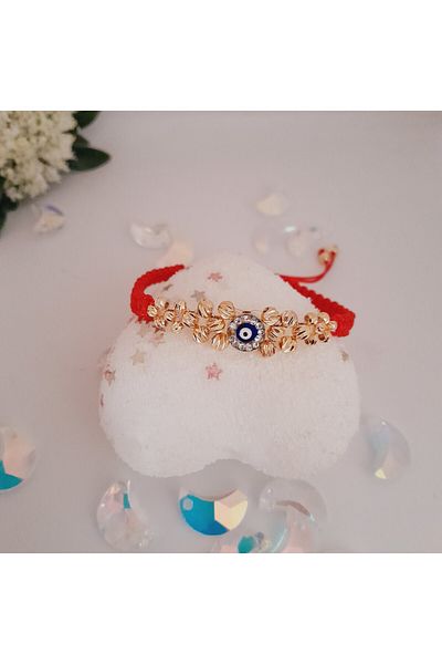Minnoş Dükkan Evil Eye Beaded Dorica Bracelet