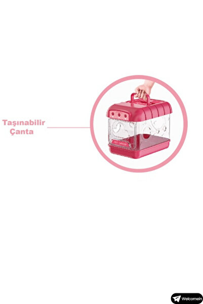 welcomein Oyuncak Sesli Işıklı Yürüyen Hareketli Köpek Taşıma Çantalı Aksesuarlı Set Taşınabilir Çanta +Pil🎁