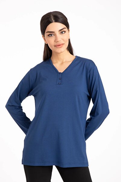 Rüya Bluză de damă din viscoză din bumbac pieptănat