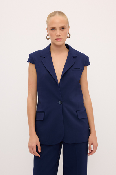 Love My Body Cep Detaylı Yelek