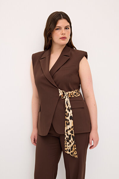 Love My Body Kuşaklı Yelek