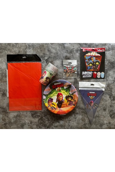 Party Partycom ‘’Brawl Stars’’ Doğum Günü Parti Seti