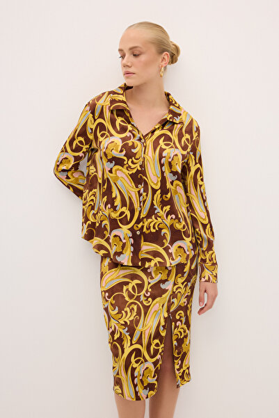 Love My Body Desenli Gömlek