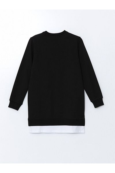 LC Waikiki Γυναικείο φούτερ με στάμπα Lcwk Crew Neck