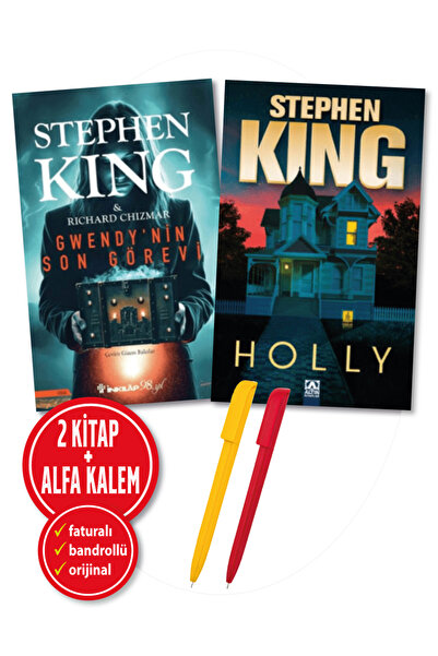 İnkılap Kitabevi Alfa Kalem+Stephen King-Richard Chizmar 2 Kitap(Gwendy'nin S...