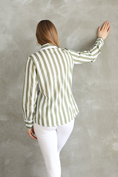 SİA LESS New Model Women's Shirt - Relaxed Fit, Regular Color, Casual