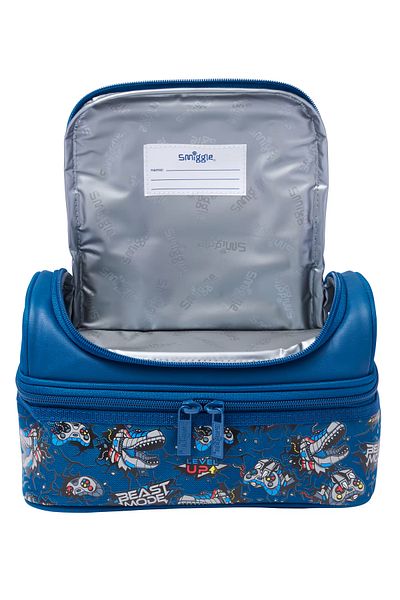 SMIGGLE Heat Isolated Feeding Bag with Dinasor and Gaming Consulated Detail