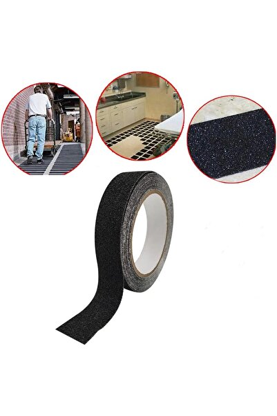 ünalgrup Kaydırmazlık Bantı Yapışkanlı 5 Cm x 25 Mt Siyah