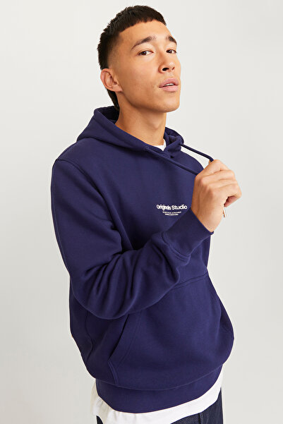 Jack & Jones Мъжки суитшърт с качулка Jorvesterbro Модел: 12241687