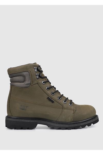Caterpillar Ανδρικές μπότες Nubuck Overpass Wp Olive Black O05 015m 101226
