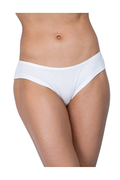 ALYA UNDERWEAR Chiloți brazilieni pentru femei 3 piese (ALB)