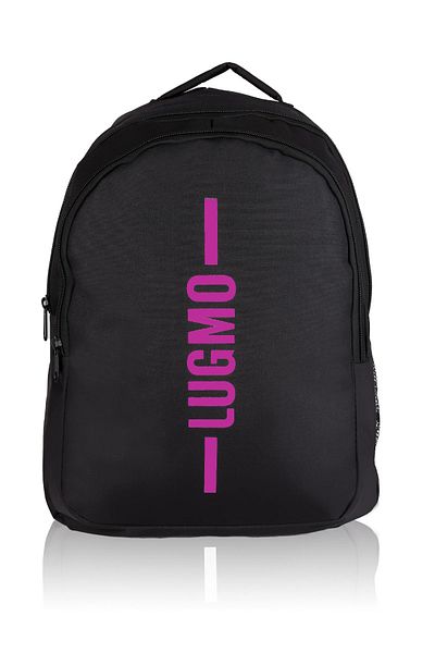 LUGMO Waterproof Three-Eye Schoolbag Junior High School Bag High School Bag Washable Pink