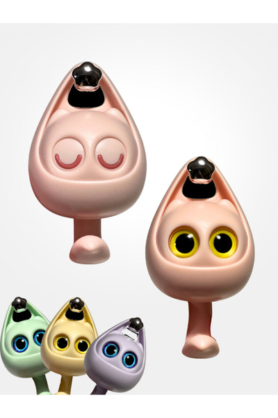 Vagon Adhesive Hanger Keychain with Movable Eyes