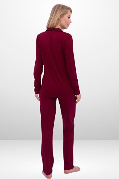 Pierre Cardin Kadın Modal Boydan Patlı Pijama Takımı  PC.11.04.7.P.717.U.E01