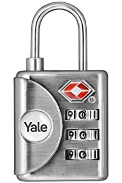 STOREMAX Lvnshop Ytp1/32/119/1 Combination Padlock with Control Indicator (Tsa Approved), Gray Lv 224120