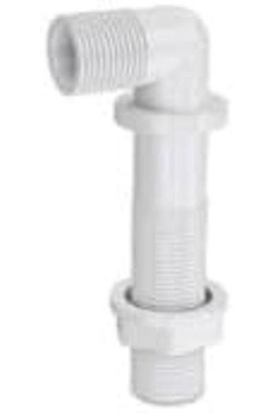 STOREMAX Muartshop Yapi Toilet Clean Water Flex Hose Connection Spacer Elbow Plastic 3/8-2Pcs 871301
